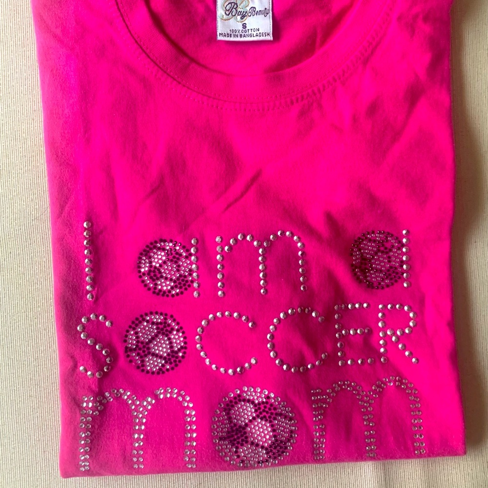 NWOT.  One of my projects. Soccer Mom’s here is a one of a kind jersey.